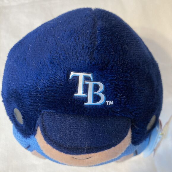 TY MLB Tampa Bay Rays Beanie Baby Ballz  (5" x 5" x5") NEW w/tags Plush Souvenir - Picture 8 of 11